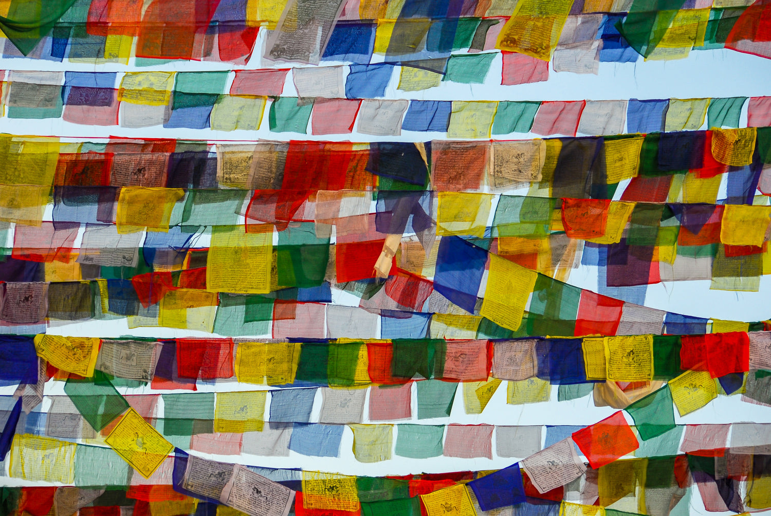 Tibetanske Bedeflag