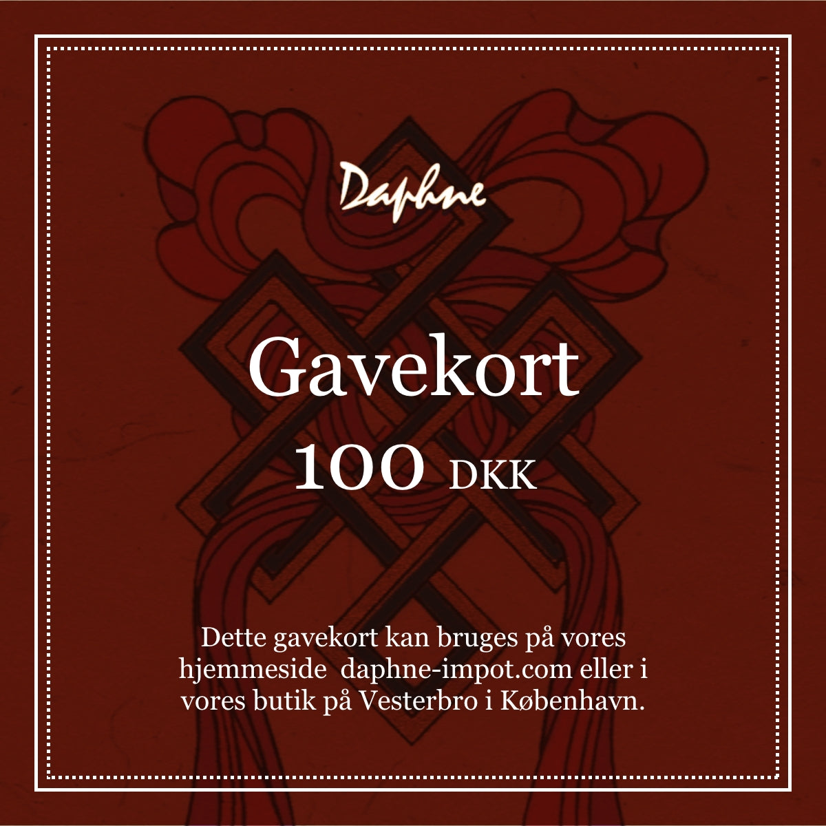 Daphne Import Gavekort
