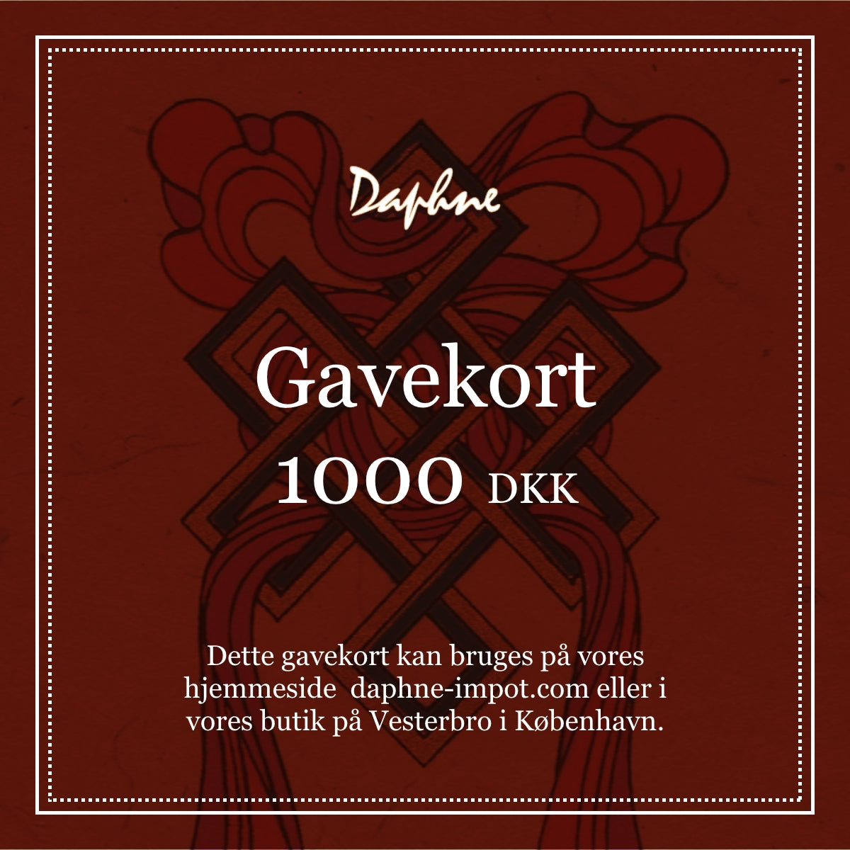 Daphne Import Gavekort