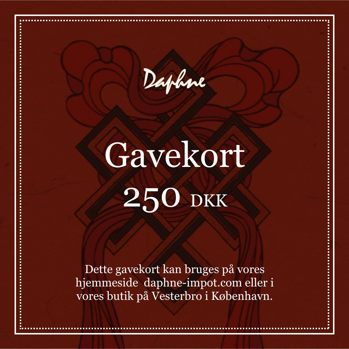 Daphne Import Gavekort
