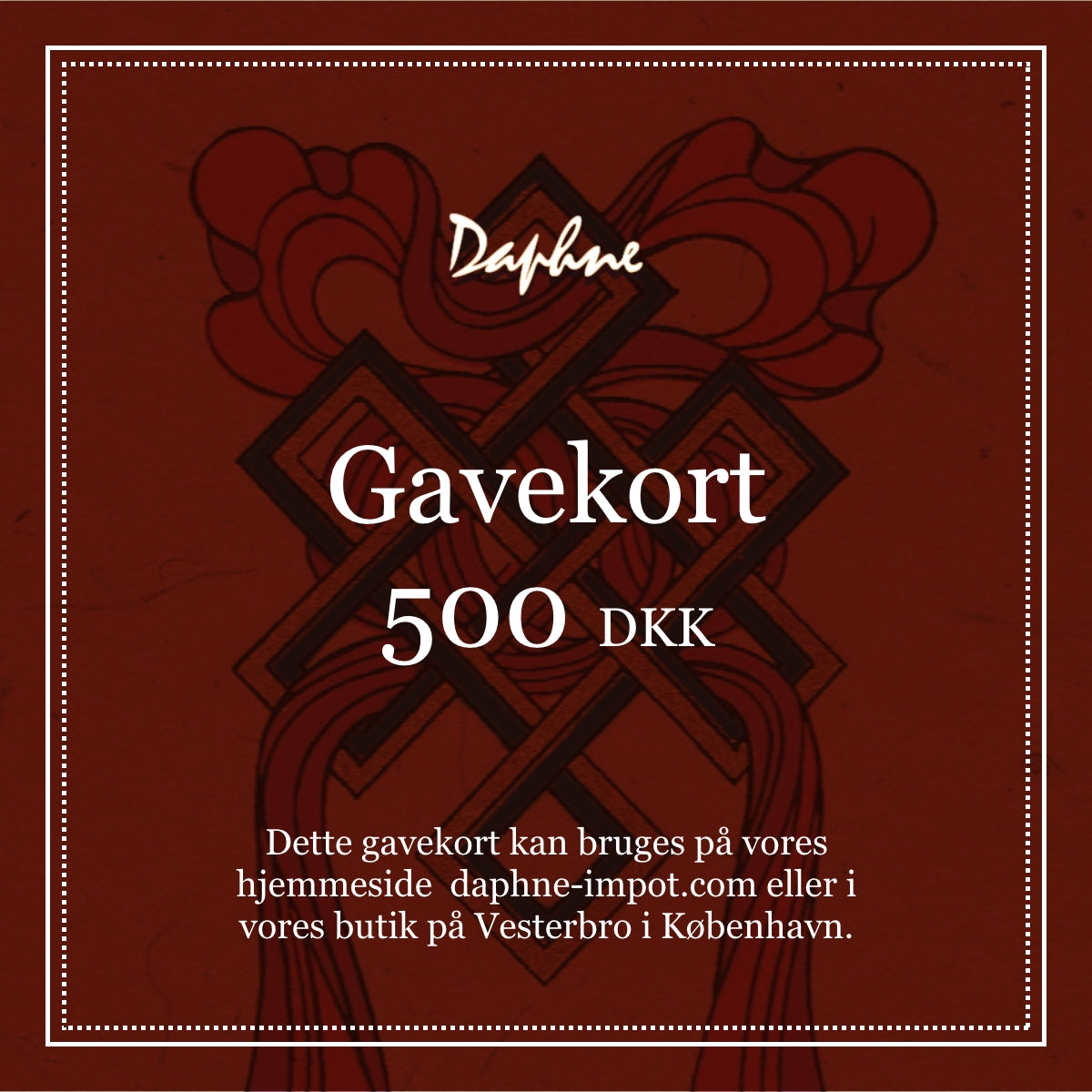 Daphne Import Gavekort