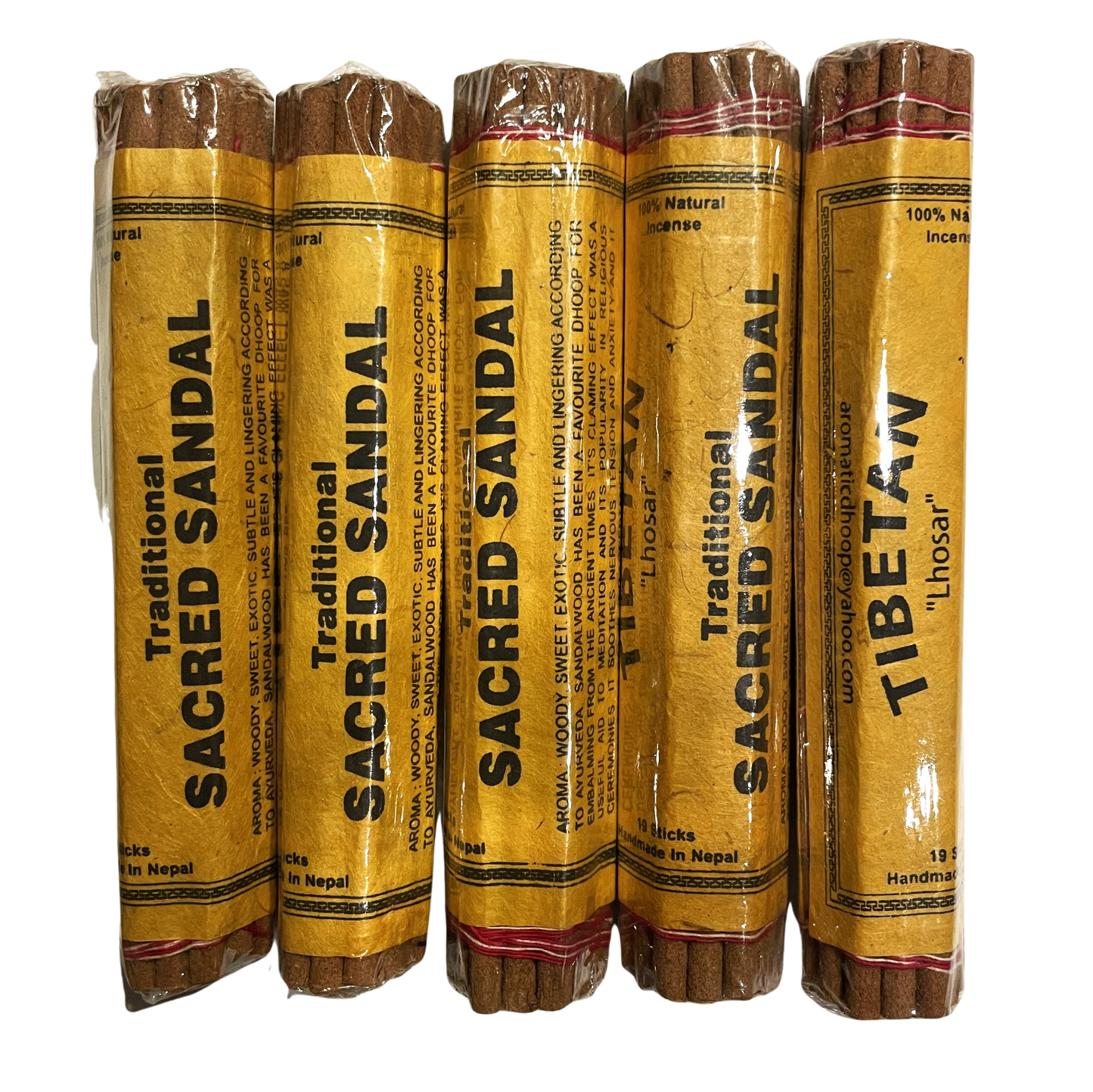 Sacred Tibetan Sandalwood Røgelse