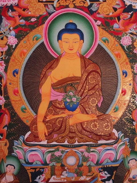 Shakyamuni Buddha Thangka