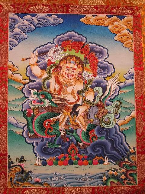 Jambhala (Kubera) Thanka