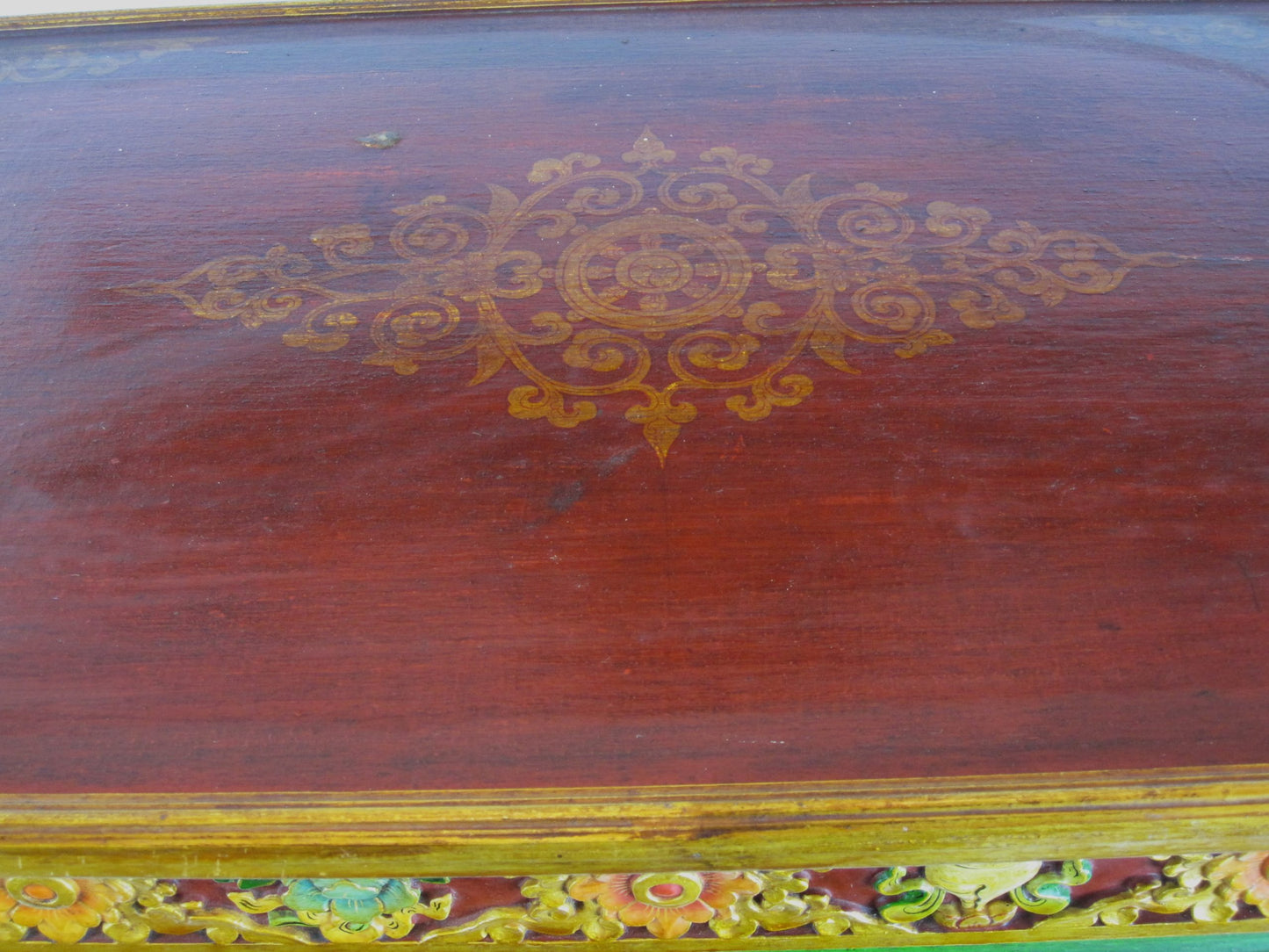 Tibetansk foldebord  i træ