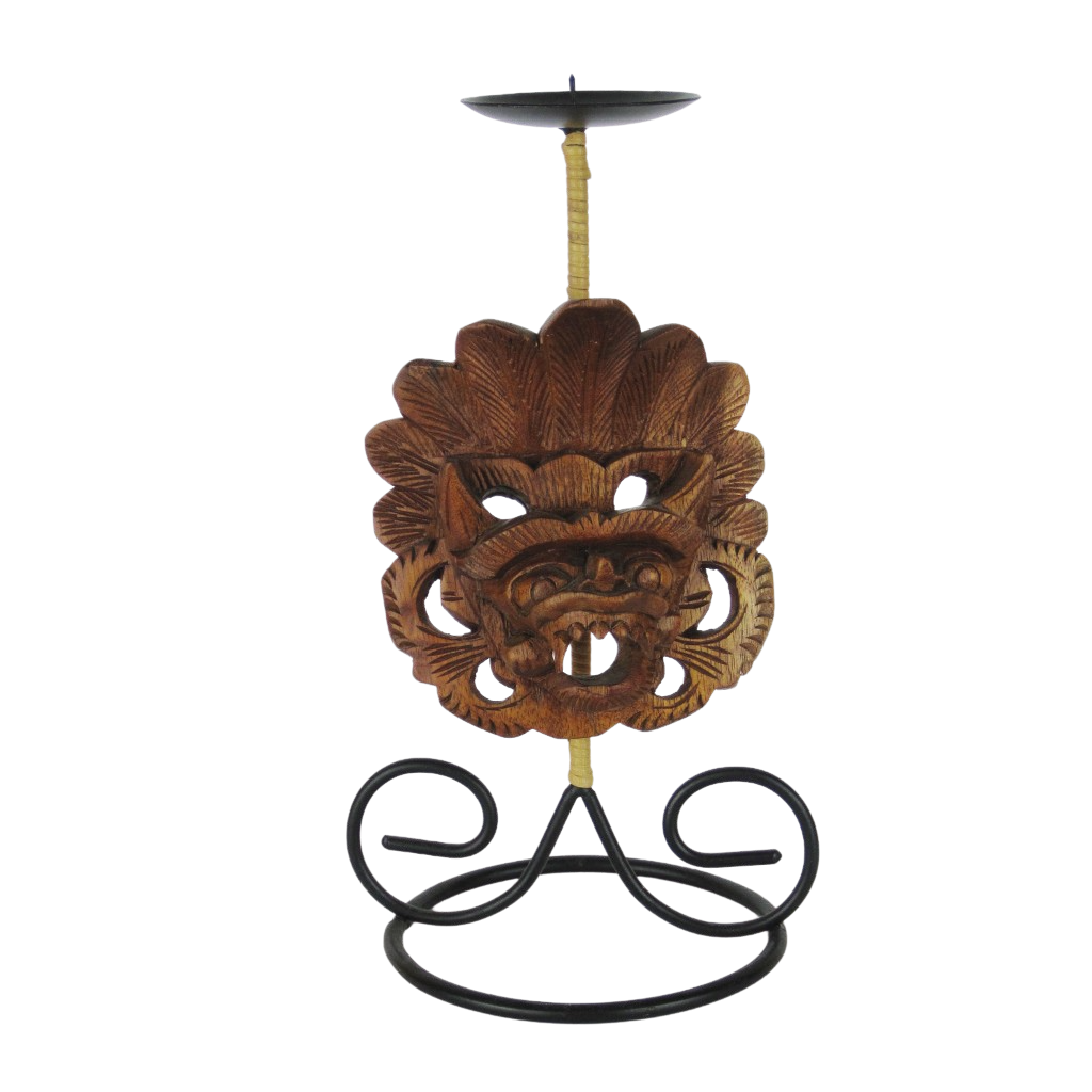 Lysestage " Tempel Løve"