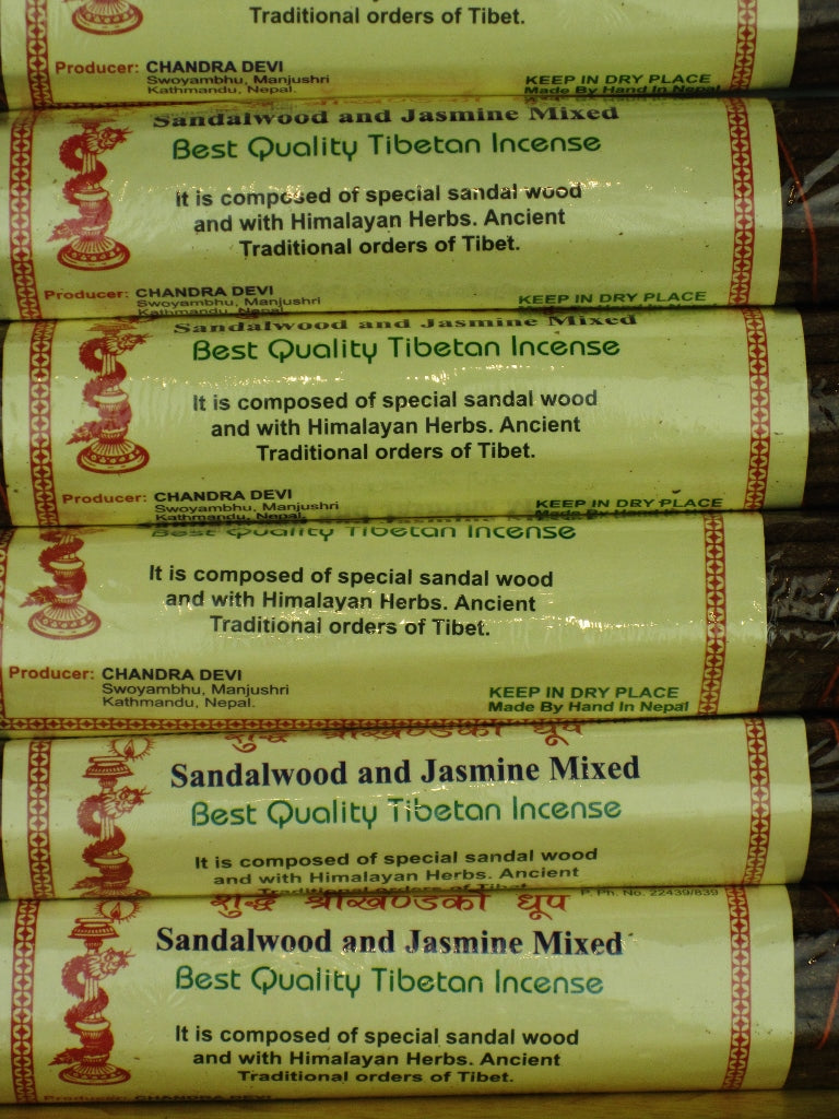 Sandalwood og Jasmine Røgelse