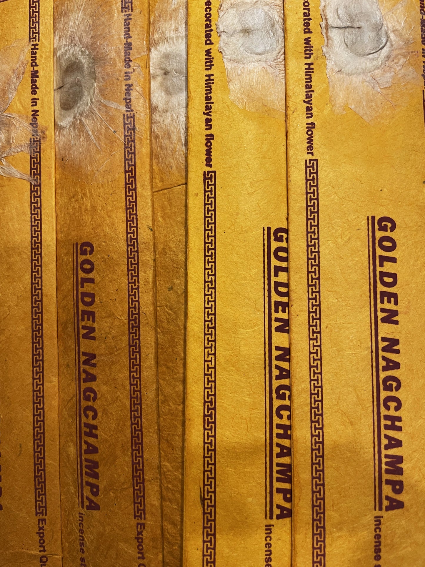 Golden Nagchampa Røgelse