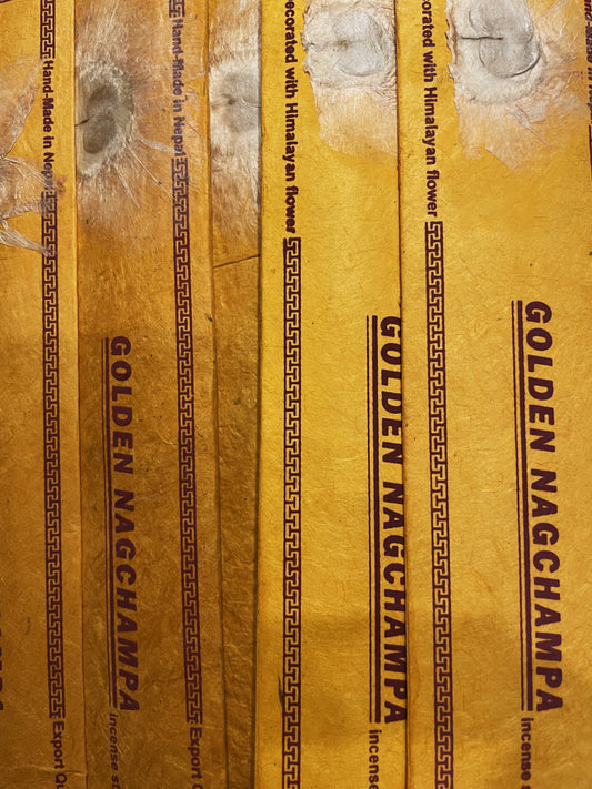 Golden Nagchampa Røgelse