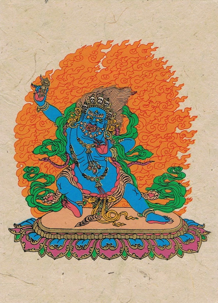 Vajrapani Postkort
