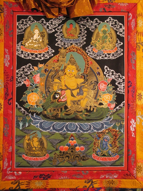 Jambhala (Kubera) Thanka